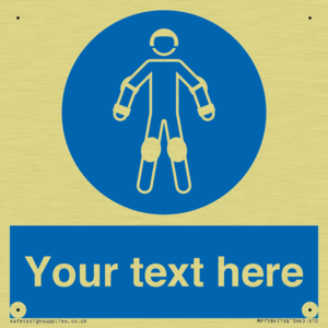 Custom protective roller sport equipment must be worn